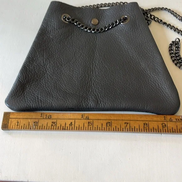 Genuine Italian Leather Crossbody Handbag - Picture 2 of 7